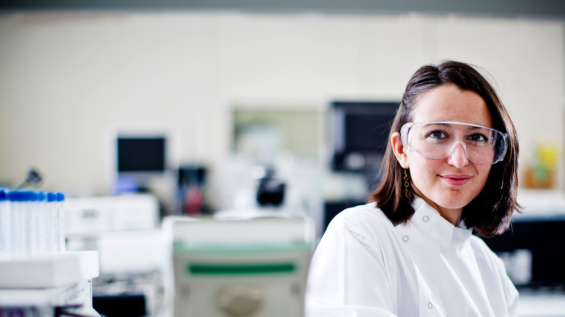 Research - female student